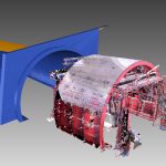 Cintre-Tunnel 3D-Laserscan